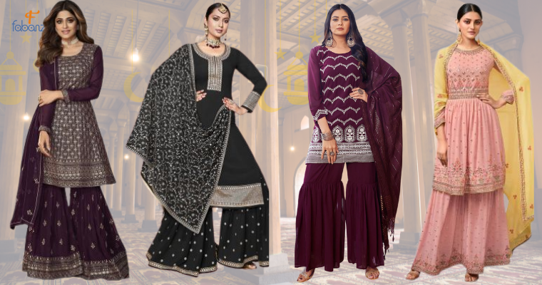 Sharara Suits Trending Outfits in the Fashion World: Fabanza
