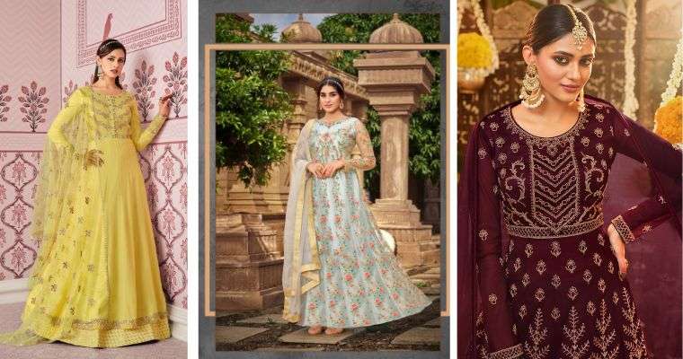 Latest Anarkali Suits: A Royalty Touch in Suits | Best 3 Varieties of Anarkali  Dress Designs
