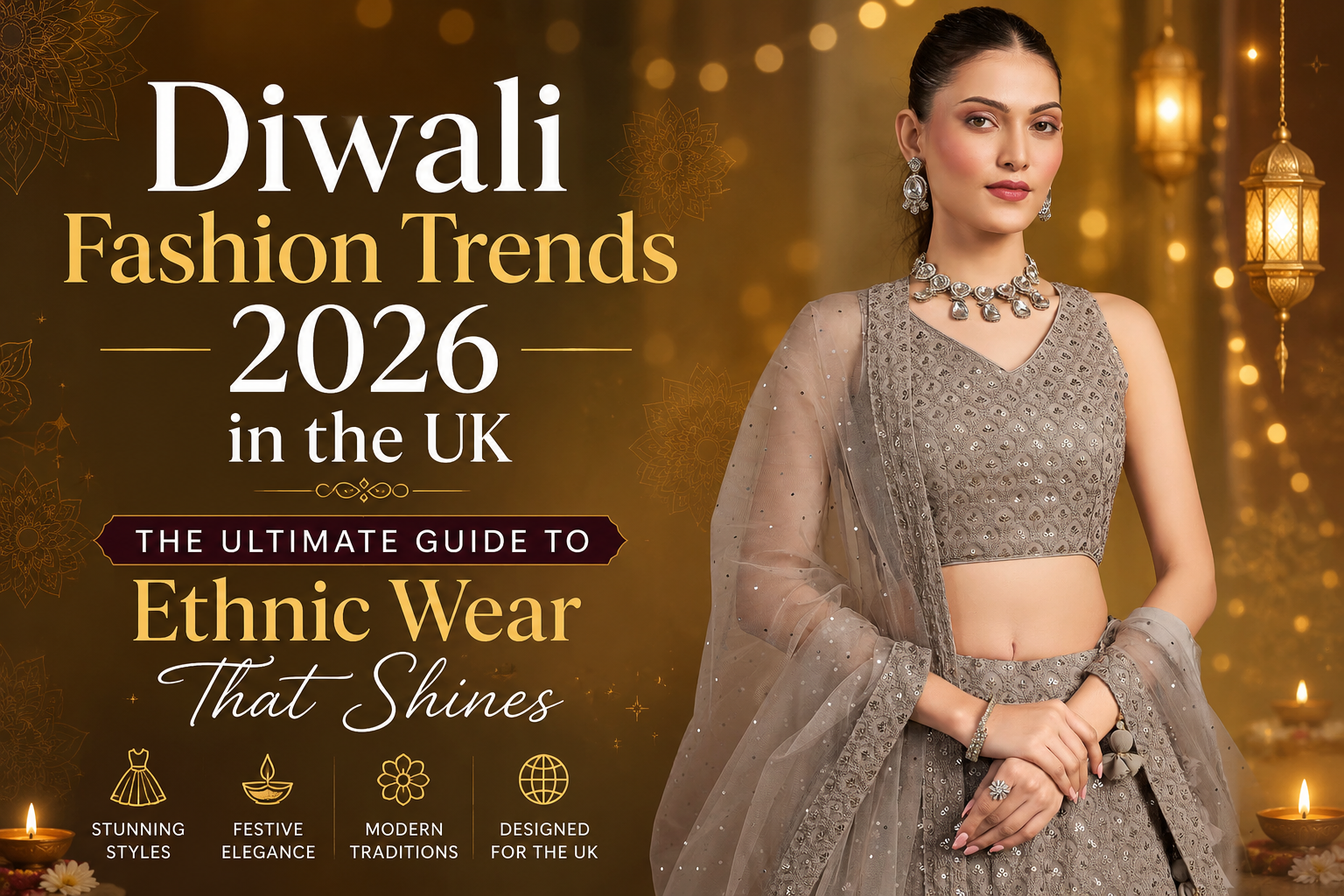 Diwali Fashion Trends 2026 in the UK: The Ultimate Guide to Ethnic Wear That Shines