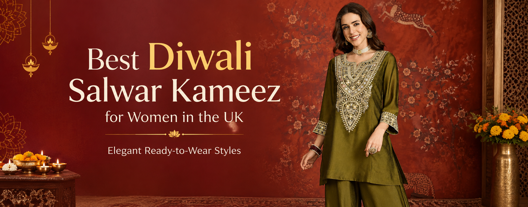Best Diwali Salwar Kameez for Women in the UK: Elegant Ready-to-Wear Styles