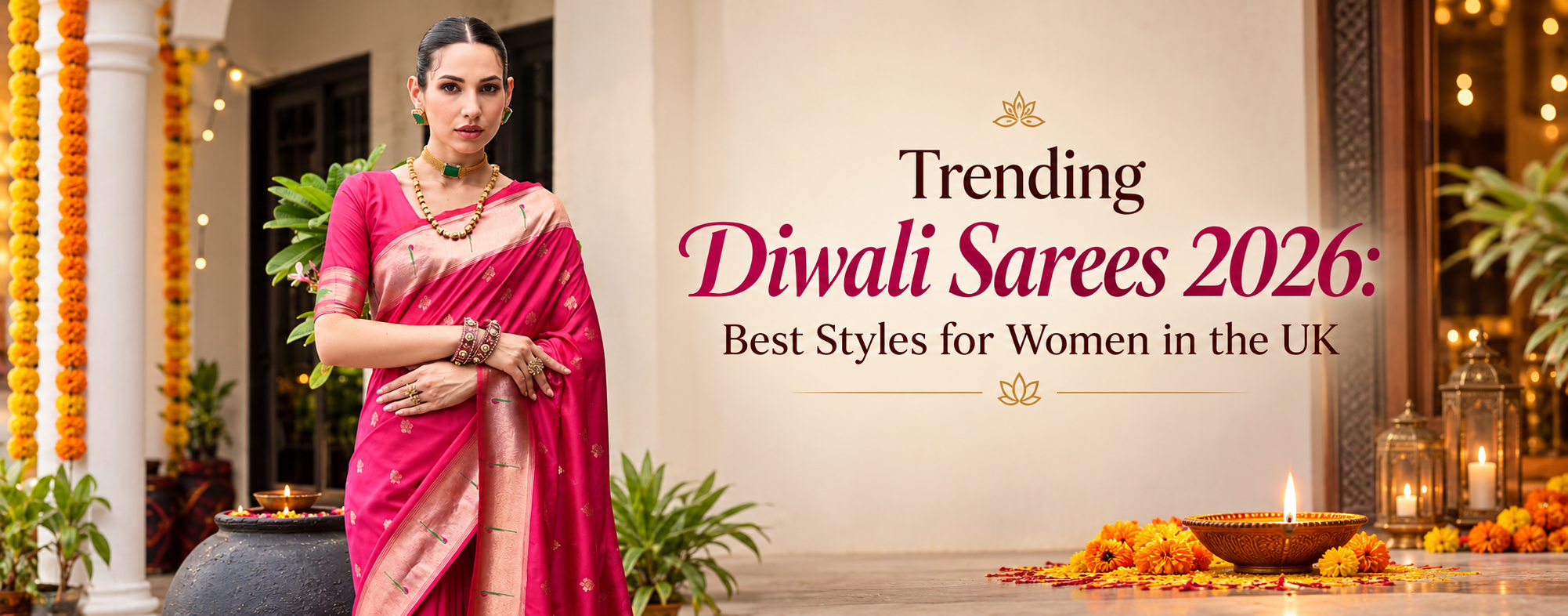 Trending Diwali Sarees 2026: Best Styles for Women in the UK